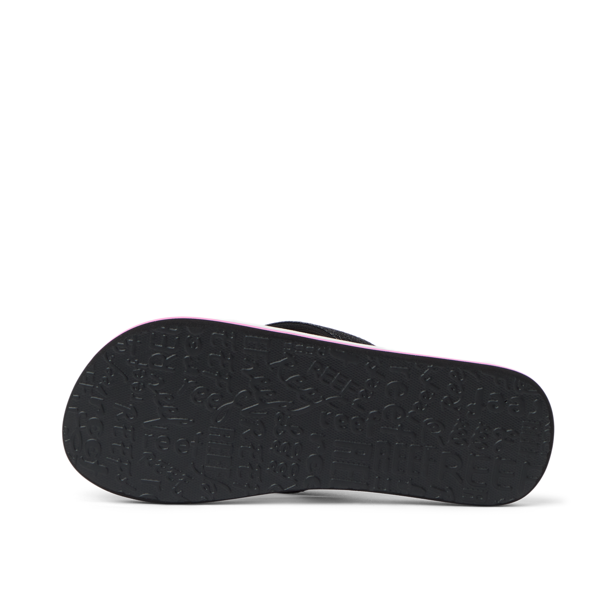 Kids Ahi - Pink/Black Floral - Underside View