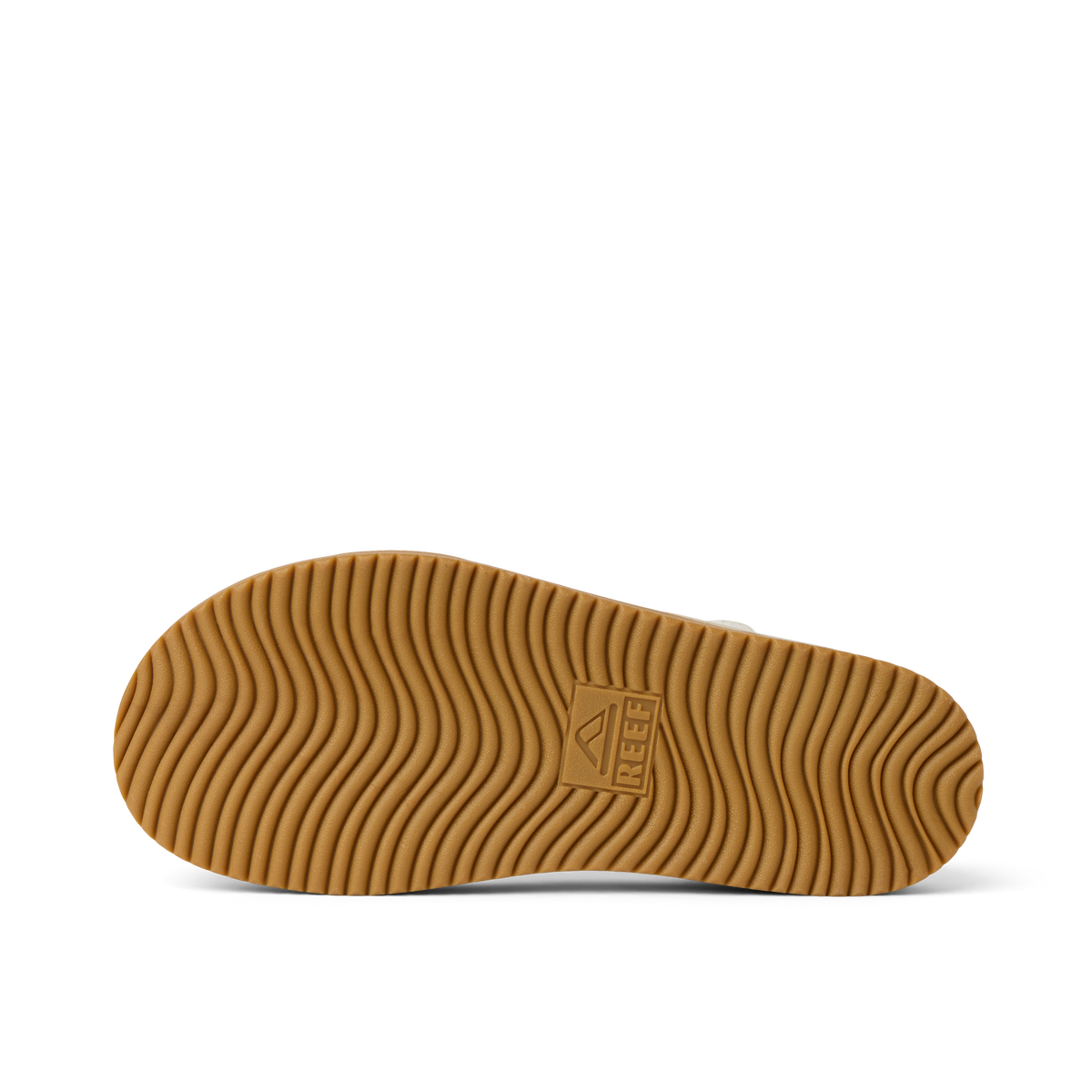 Kids Cali Coastin right shoe sole view, showing durable, water-friendly tread with anatomical arch support for comfort.