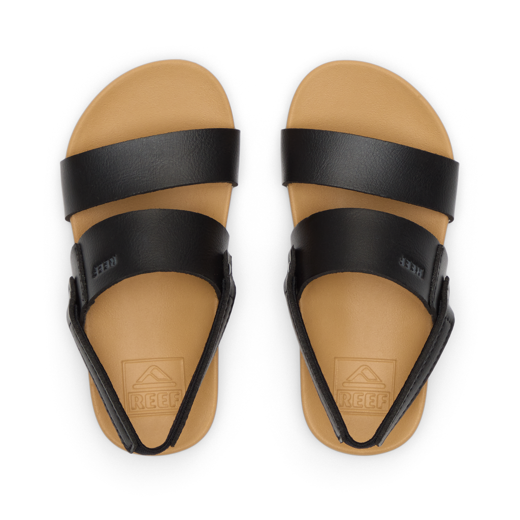 Little Cushion Vista - Black/Tan - Top View