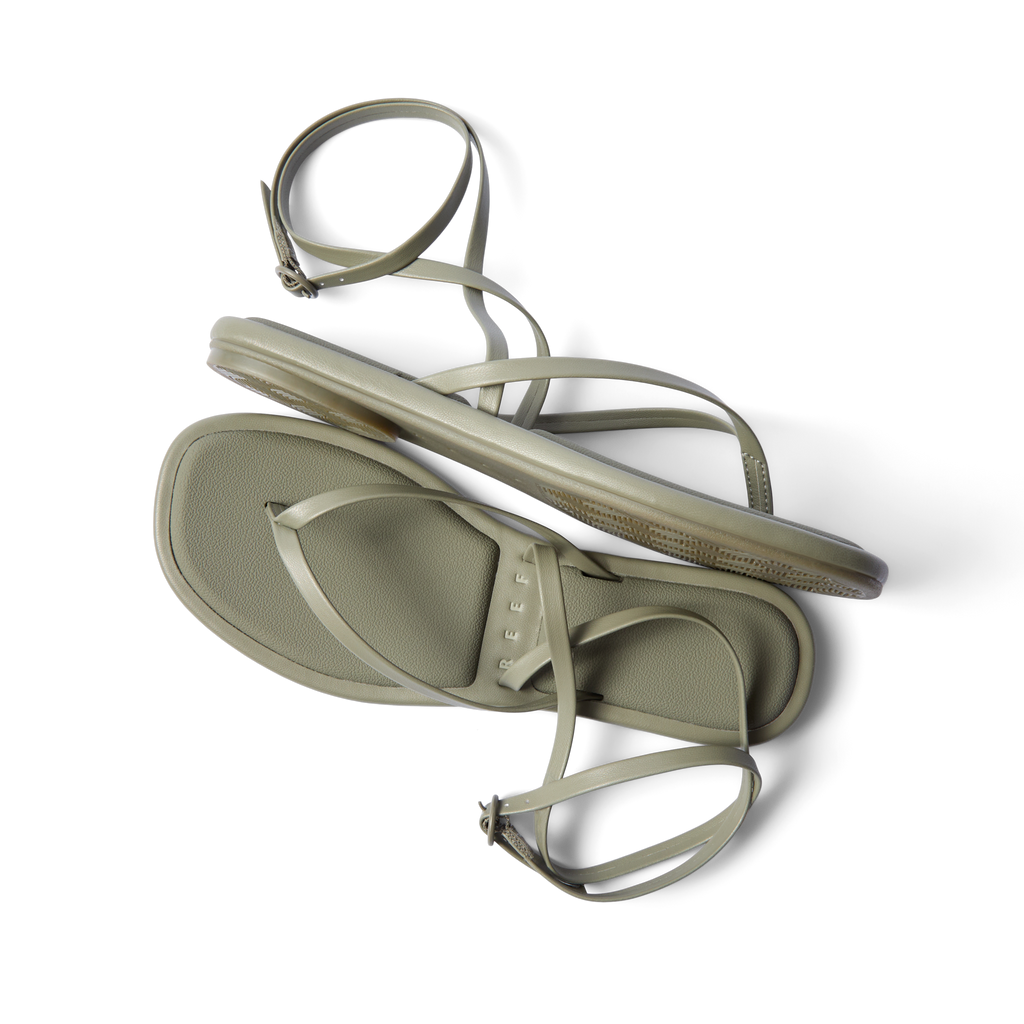 Willow Quinn olive green sandals for women, lightweight, comfortable, durable straps ideal for everyday wear
